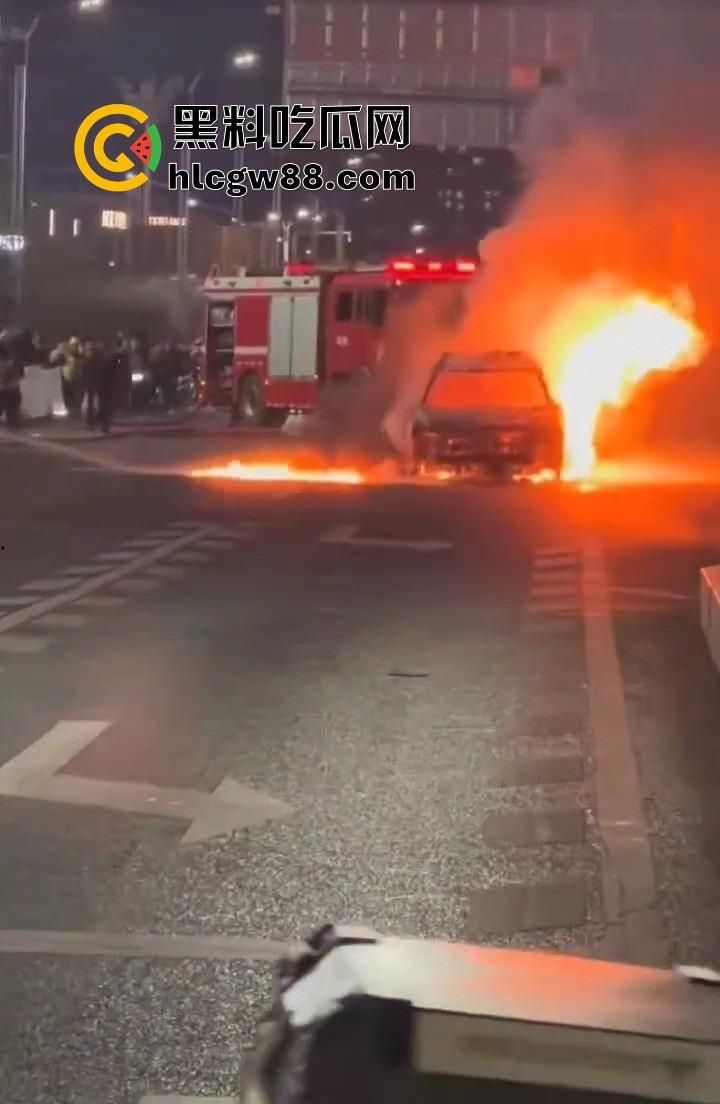 广州南村万博警车大火狂烧成火球，现场围满吃瓜群众狂拍视频，这火势真是牛逼大了！-7