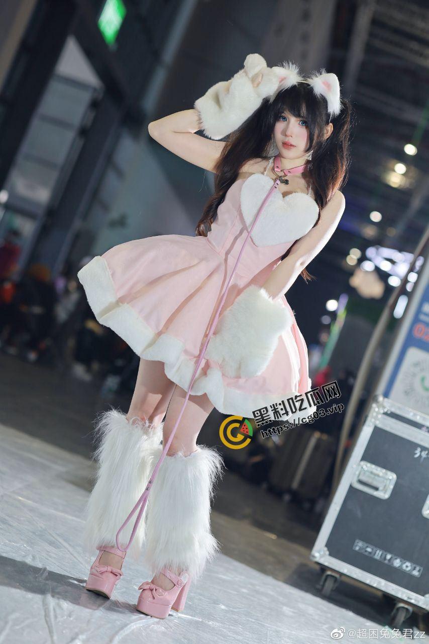 牛逼！推特福利姬【菟丝大花】转战抖音b站当网红 网黄想恰二次元烂钱 又当又立的鸡-12