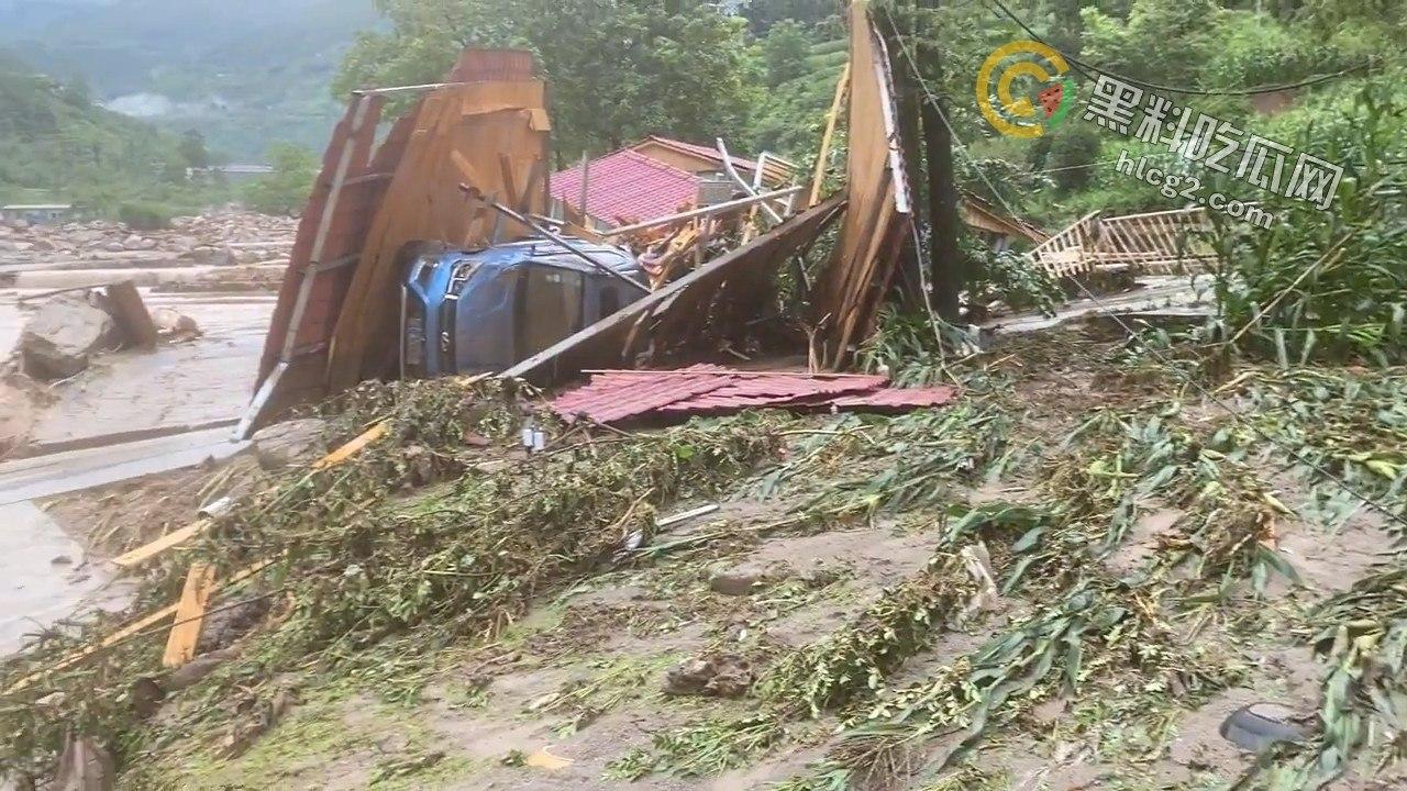 四川雅安汉源县暴雨肆虐:30余人失联,灾后现场触目惊心-8