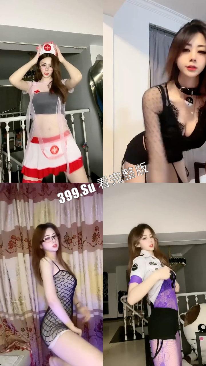 快手84万粉丝主播 #小雨没吃饱 金主付费福利 蛇腰骚货的26v大合集-2