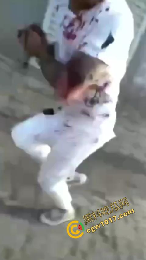 巷中血战:刀光闪烁,白衣男子求锤得锤,黑衣男子疯狂连刀,街头惊魂一幕,鲜血四溅,震惊全城!-9