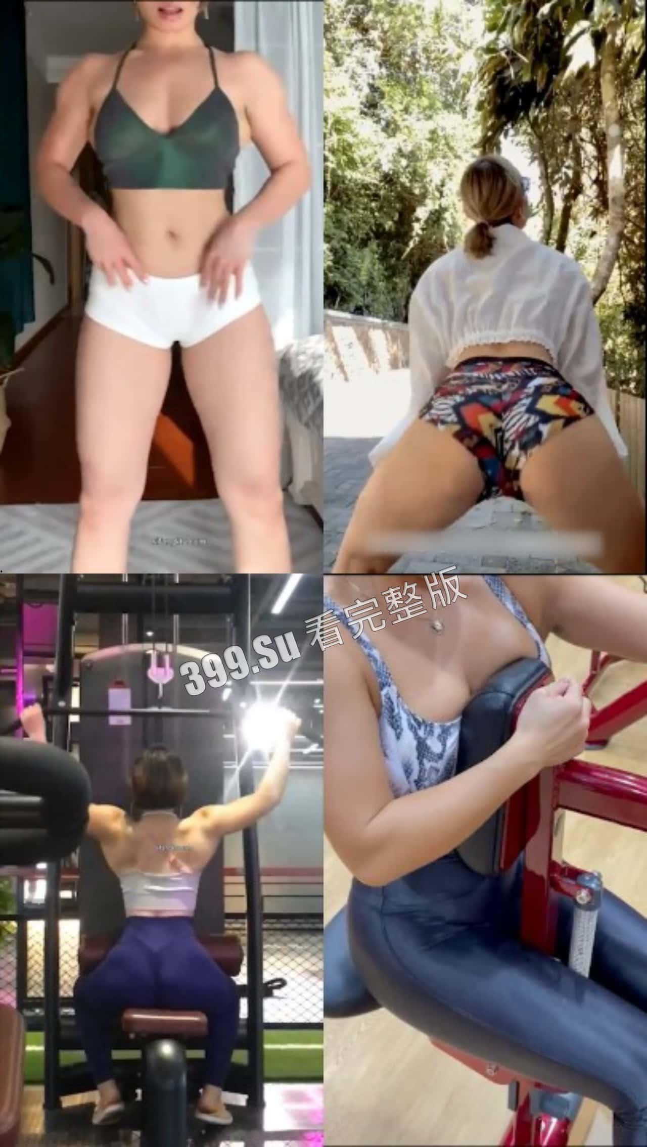 推特 爆火健身女王 金刚芭比#夏甜 从抖音转战福利姬圈 户外 裸体撸铁 美穴巨乳 来自肌肉女的性感骚叫-6