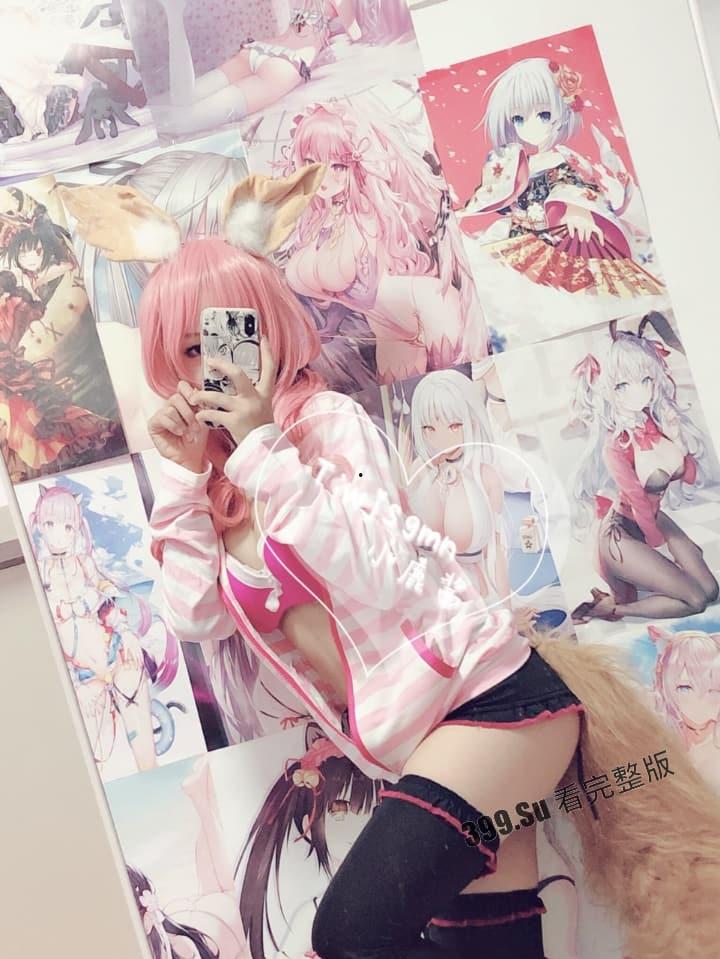 推特 #小鹿酱 洛丽塔露脸福利姬  粉嫩小骚穴双洞齐开  土豪私人定制课堂上穿JK自慰（精选私拍65P+12V合集）-56