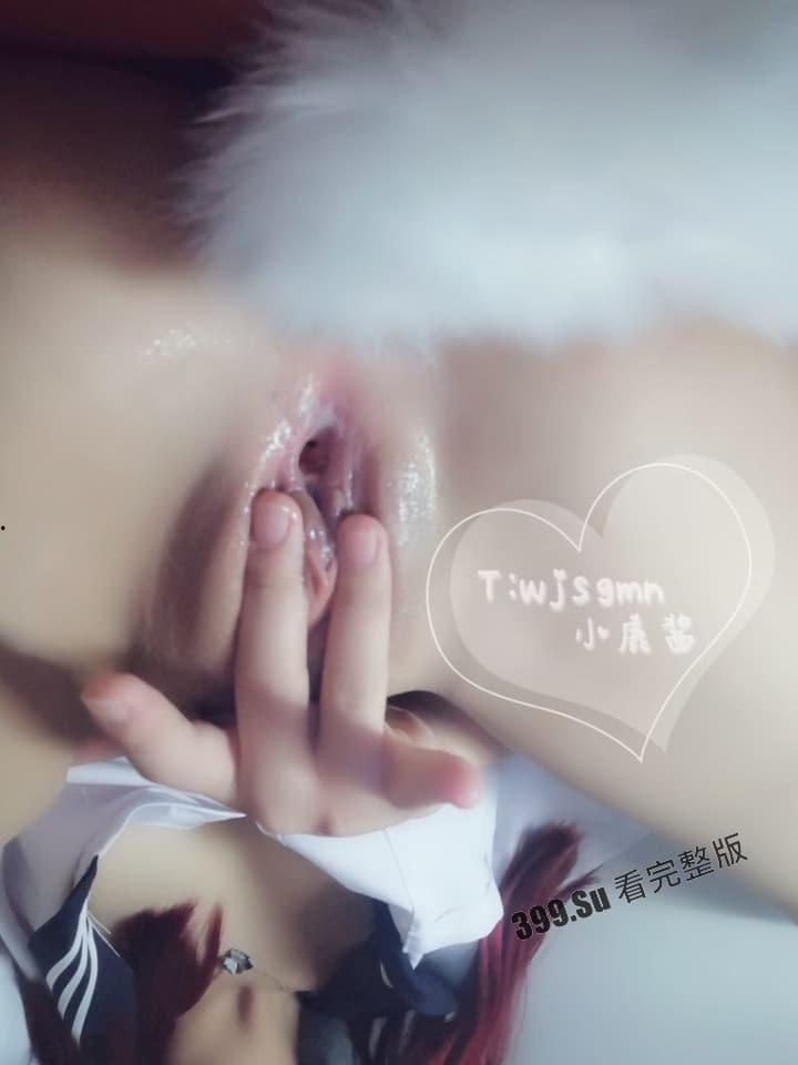 推特 #小鹿酱 洛丽塔露脸福利姬  粉嫩小骚穴双洞齐开  土豪私人定制课堂上穿JK自慰（精选私拍65P+12V合集）-60