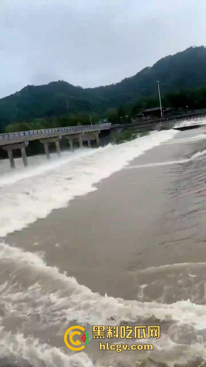 “牛哥这里不让洗澡啊”浙江温州山门台风吹跑5头大黑牛 遭急流卷走又奇迹生还-4