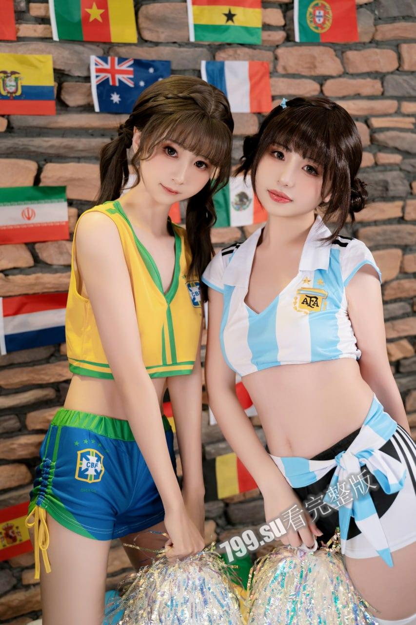 【独家精选】爆机少女「喵小吉」 cosplay 写真 套图 之《足球宝贝》-37