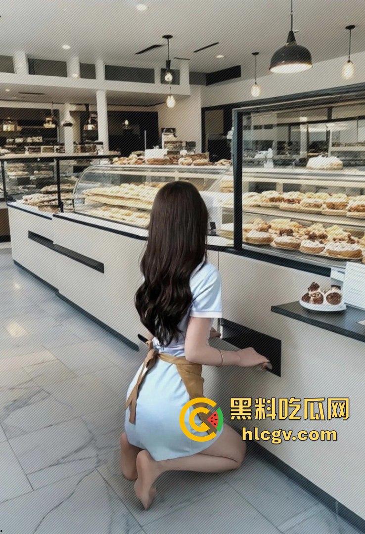 空姐都没这骚！好利来黑丝小姐姐被玩疯了！工装直接干成情趣服，肉丝长腿一顿爆操，想想都上头！-39