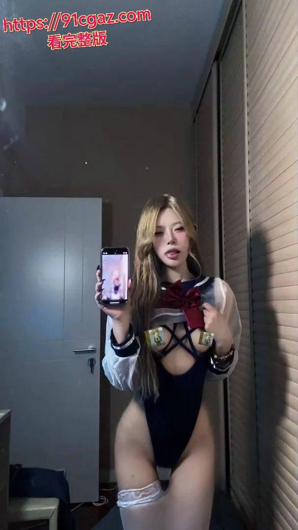 爆瓜!抖音网红枭娍言语凌辱榨精,顶级阿黑颜母狗太骚了-6