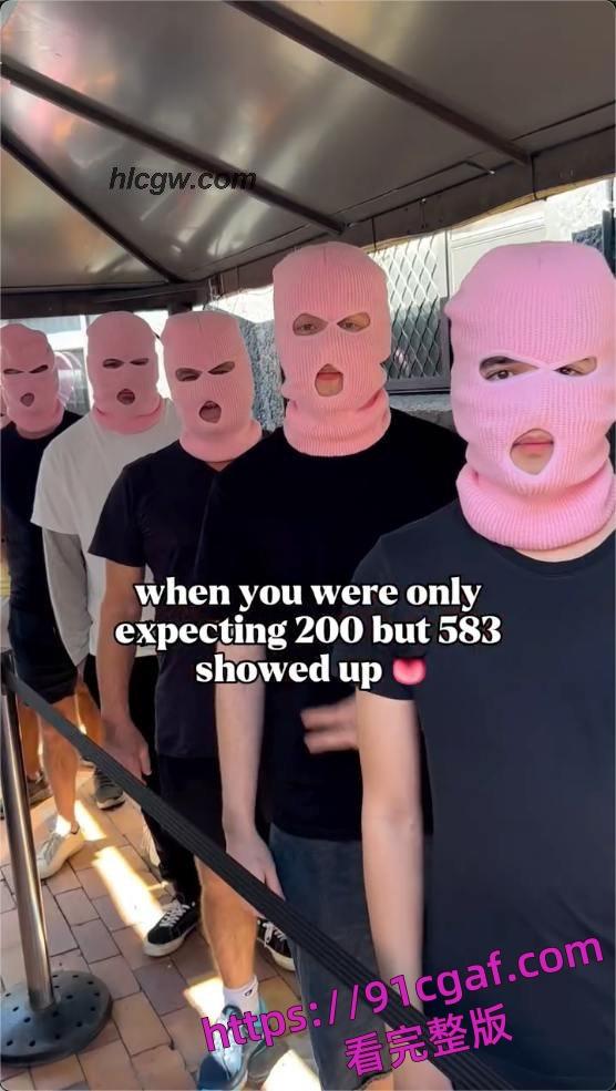 超模 Annie Knight 极限挑战6小时与583人激情性爱,男宠们排长队轮番上-4