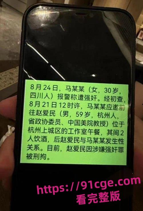 网传中国美院教授赵爱民酒后强奸女研究生！黑丝内射视频流出引发震惊！-2