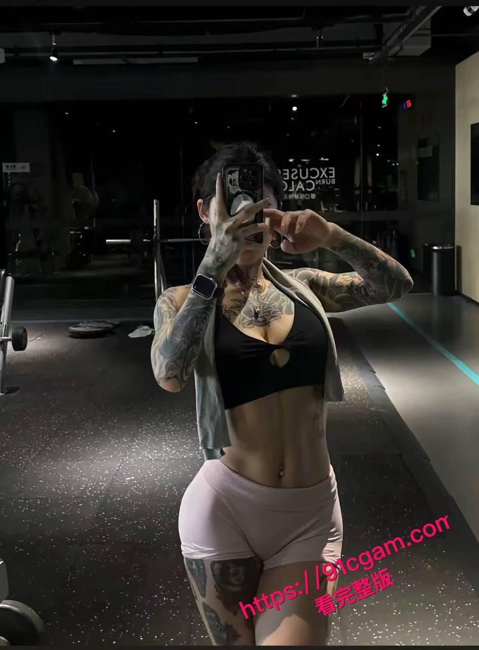 抖音健身网红符文女神 刺青阿诗 自拍自慰啪啪不雅视频曝光-2