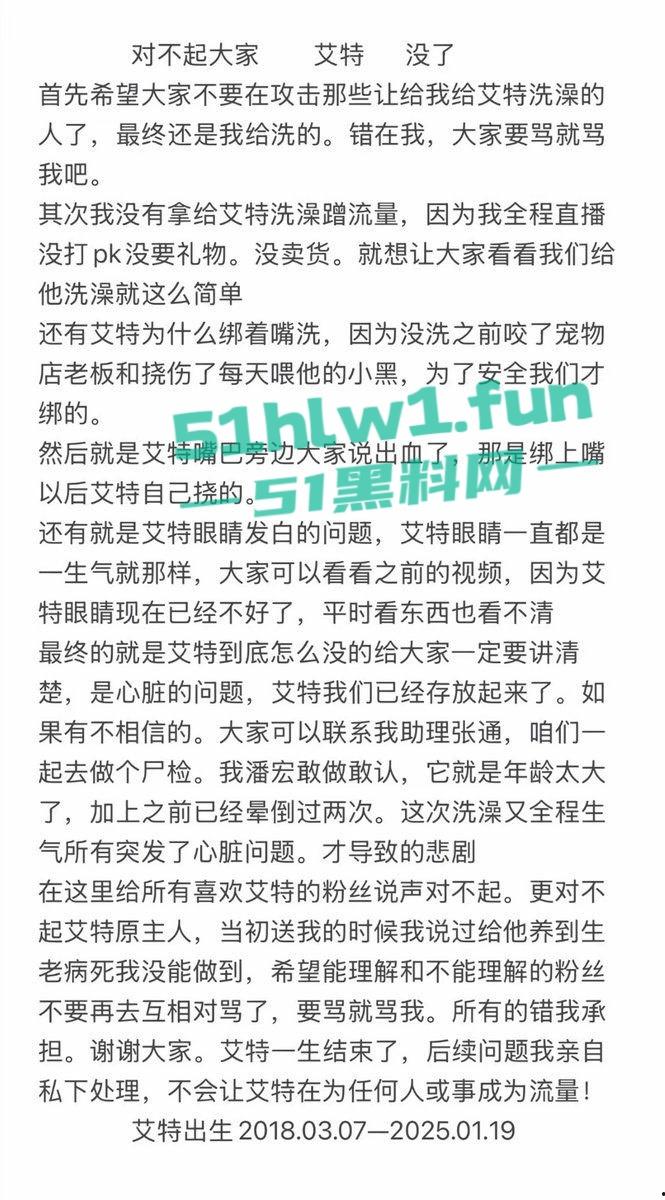 网红狗艾特疑遭训狗师【潘宏】虐待致死，女明星陈乔恩蹭热点带节奏被网友骂上热搜。-2