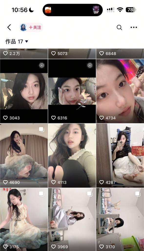 【抖音】微胖高颜值网红 小佳甜心 火辣自拍 秀美脚长腿 诱惑红唇 撩人身材一秒吸睛-3