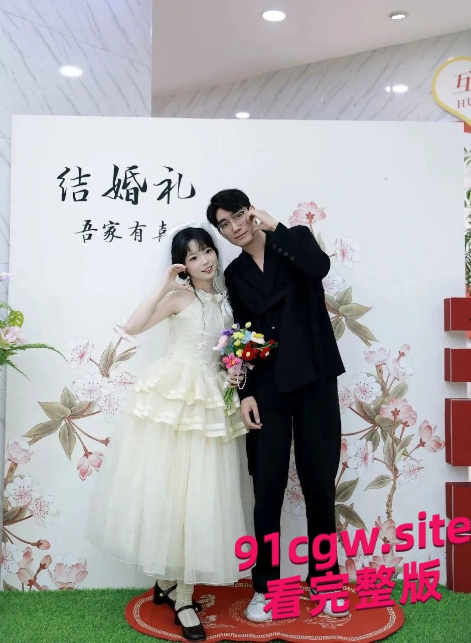 江苏新娘婚纱门事件明天就要嫁人，穿着婚纱赴约深入交流!#绿帽#新婚出轨#性爱视频-4